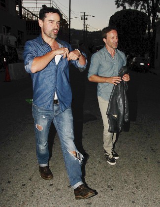 Breckin Meyer and Jesse Bradford out and about, Los Angeles, USA - 21 Jul 2016