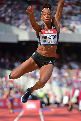 Shara Proctor Gbr Long Jump During Editorial Stock Photo - Stock Image ...