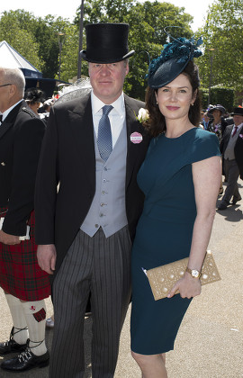 Earl Spencer And His New Wife Karen Gordon Enjoying The Third Day Of Royal Ascot.