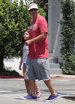 Adam Sandler out and about, Los Angeles, USA - 31 Jul 2016