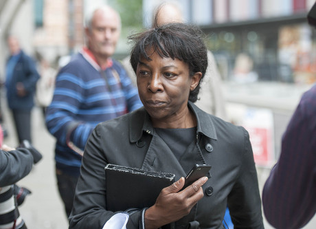 Constance Briscoe At The Old Bailey Today 27th July 2015. She Is Facing Contempt Of Court Charges.