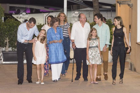 Spanish royal family out and about, Majorca, Spain - 31 Jul 2016