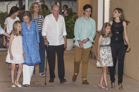 Spanish royal family out and about, Majorca, Spain - 31 Jul 2016