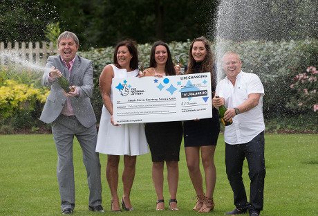 EuroMillions Lottery Winners, Newport, Wales, UK - 03 Aug 2016