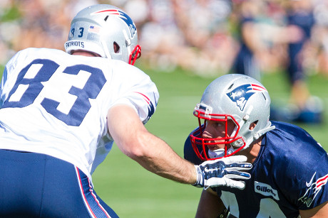 New England Patriots Tight End Steven Editorial Stock Photo - Stock ...