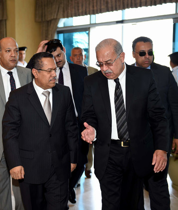 Yemen Prime Minister Ahmed bin Dagher visit to Egypt - 14 Aug 2016