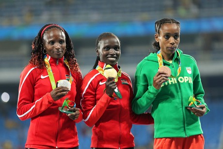 Rio 2016 Olympic Games, Athletics, Women's 5000-meter final, Olympic Stadium, Brazil - 19 Aug 2016