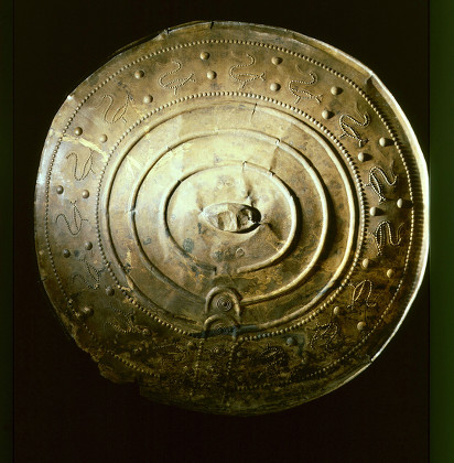 Shield Bronze Age Halland Sweden Editorial Stock Photo - Stock Image ...