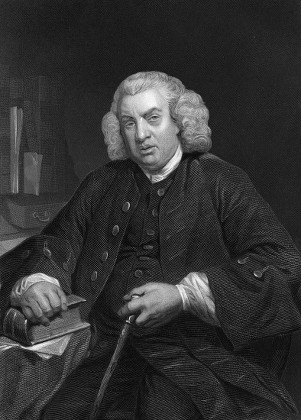 Dr Samuel Johnson 17091784 English Poet Editorial Stock Photo - Stock ...