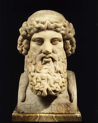 Plato 428348 Bc Greek Philosopher Bust Editorial Stock Photo - Stock ...