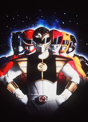Mighty Morphin Power Rangers Movie 1995 Editorial Stock Photo - Stock