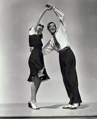 Paulette Goddard Fred Astaire Editorial Stock Photo - Stock Image 