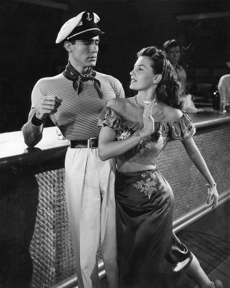 Ricardo Montalban Cyd Charisse Editorial Stock Photo - Stock Image