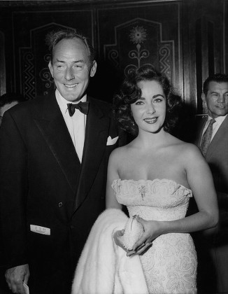 Michael Wilding Elizabeth Taylor Editorial Stock Photo - Stock Image