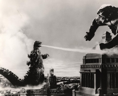 Godzilla King Kong Vs Godzilla 1962 Editorial Stock Photo - Stock Image ...