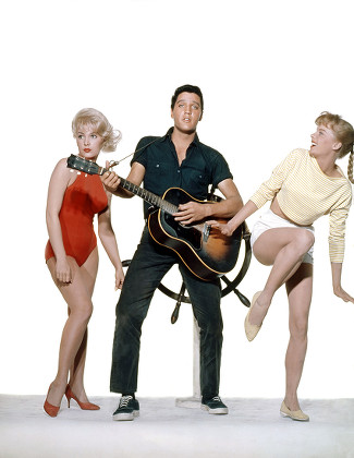 Laurel Goodwin Elvis Presley Stella Stevens Editorial Stock Photo