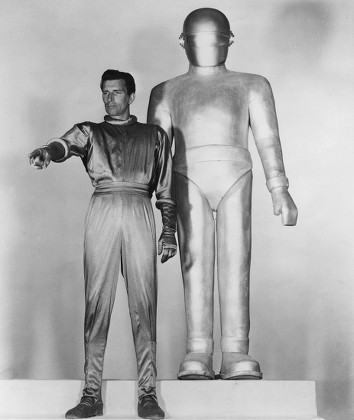 1 Klaatu gort robots film portrait robert wise Stock Pictures ...