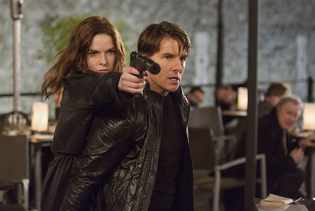 Rebecca Ferguson Tom Cruise Editorial Stock Photo - Stock Image