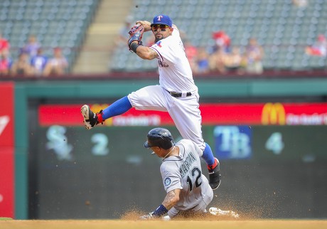 Texas Rangers Second Baseman Rougned Odor Editorial Stock Photo - Stock  Image