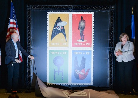 Star Trek stamps First-Day-of-Issue ceremony, New York, USA - 02 Sep 2016