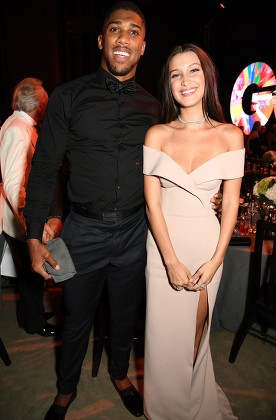 Anthony Joshua Bella Hadid Editorial Stock Photo - Stock Image ...