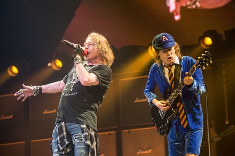 Acdc Angus Young Axl Rose Editorial Stock Photo - Stock Image ...