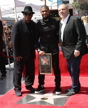 Usher honored with a star on the Hollywood Walk of Fame, Los Angeles, USA - 07 Sep 2016