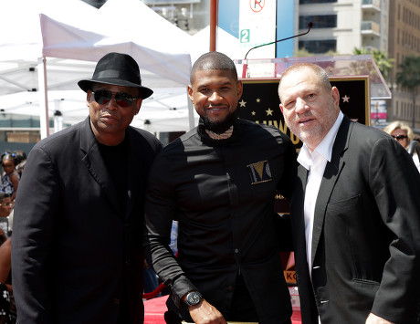 Usher honored with a star on the Hollywood Walk of Fame, Los Angeles, USA - 07 Sep 2016