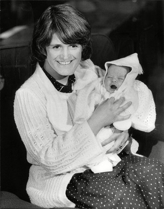 Mrs Sheila Gordon Wife Of Pc John (jon) Gordon Who Lost Both Legs In The Ira Bombing Of Harrods Last Year Pictured With Their Baby Boy Called Stuart. (for Full Caption See Version) Box 706 503081625 A.jpg.