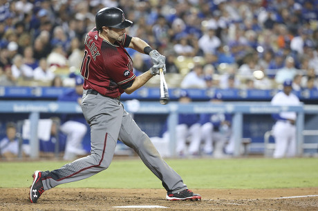 Arizona Diamondbacks Center Fielder Aj Pollock Editorial Stock Photo ...