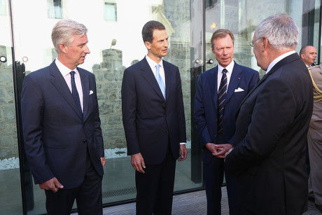 King Philippe meets German Heads Of State, Eupen, Belgium - 08 Sep 2016