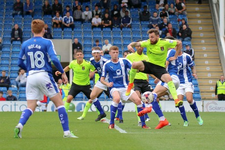 Northampton Midfielder Paul Anderson 4 Scores Editorial Stock Photo ...