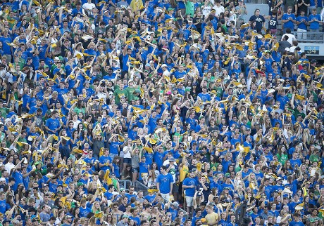 Notre Dame Student Section Editorial Stock Photo - Stock Image ...