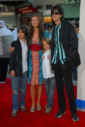 Paulina Porizkova Ric Ocasek Family Editorial Stock Photo - Stock Image ...