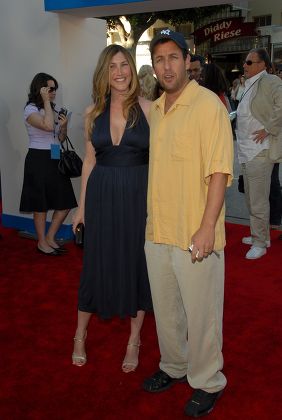 Adam Sandler Wife Jackie Titone Editorial Stock Photo - Stock Image