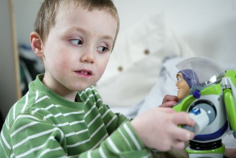 Model Released Young Boy Playing Buzz Editorial Stock Photo Stock