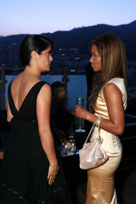 Salma Hayek Christina Milian Editorial Stock Photo - Stock Image