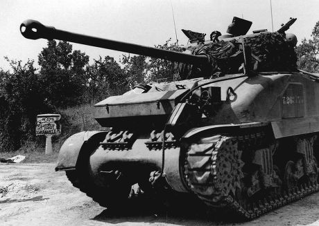 Sherman Firefly Tank Bigger Gun Rushed Editorial Stock Photo - Stock ...