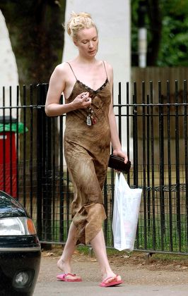 Georgina Sutcliffe Out and About in London, Britain - 23 Jul 2006