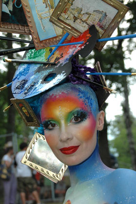 World Bodypainting Festival, Seeboden, Austria - 23 Jul 2006 Stock ...