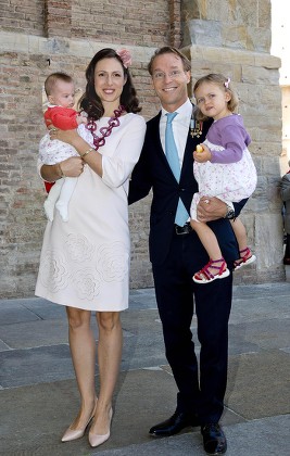 Baptism of Carlos Enrique Leonard, son of Prince Carlos de Bourbon de Parme and Princess Annemarie at the Parma Cathedral, Italy - 25 Sep 2016