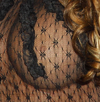 Louise Glover Celebrating Her First Playboy Editorial Stock Photo