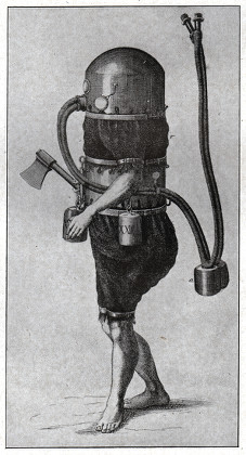 Diving Suit Invented By Karl Heinrich Editorial Stock Photo - Stock ...