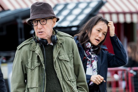 Woody Allen movie on set filming, New York, USA - 29 Sep 2016