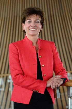 UKIP Leader Diane James at the Senedd, Cardiff, Wales - 26 Sep 2016