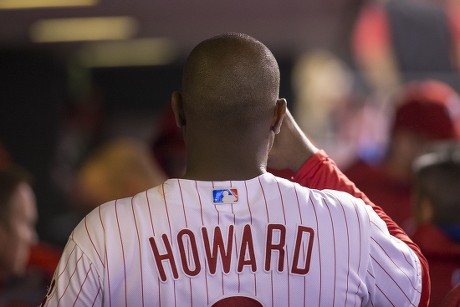 Philadelphia Phillies First Baseman Ryan Howard Editorial Stock Photo