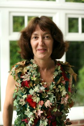 Geraldine McCaughrean at home, Berkshire, Britain - 18 Aug 2006