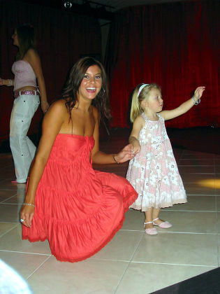 Imogen Thomas at a family party in Felinfoel, Wales, Britain - 10 Sep 2006