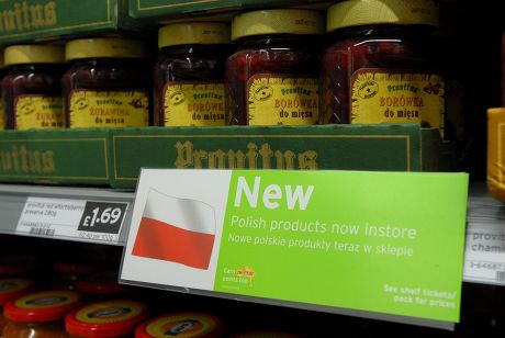 Polish Food On Shelves Editorial Stock Photo - Stock Image | Shutterstock