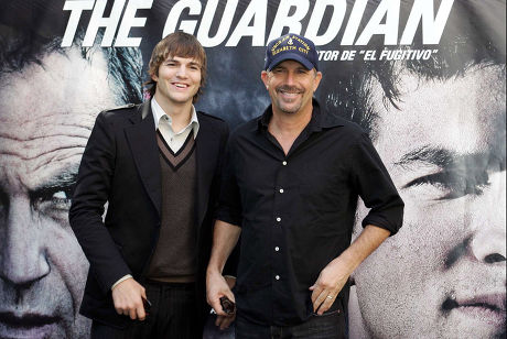 Ashton Kutcher Kevin Costner Editorial Stock Photo - Stock Image